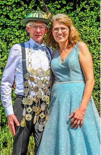 Foto des Königspaars 2022